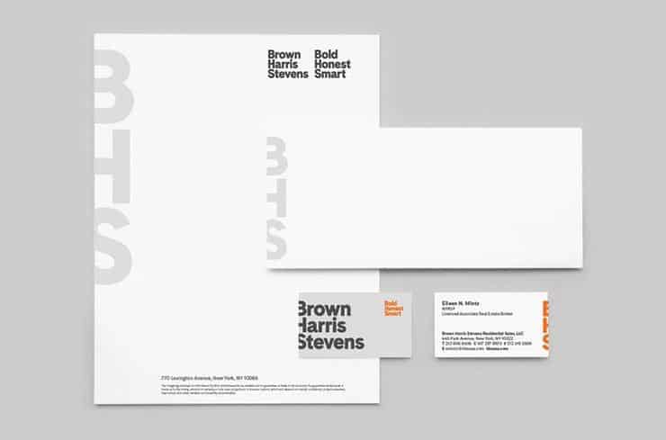 Brown Harris Stevens Business Cards