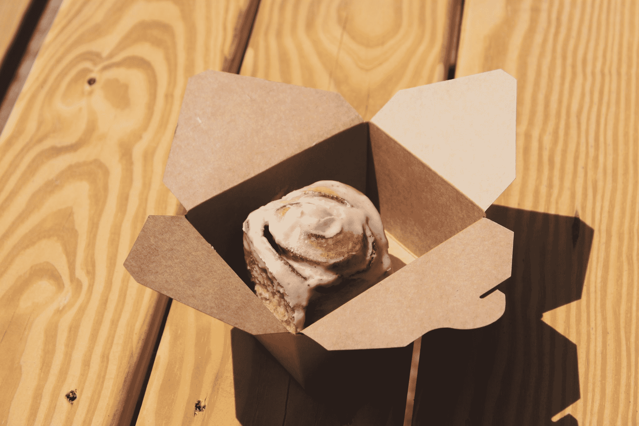 bread inside a box