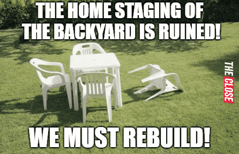 Home staging meme